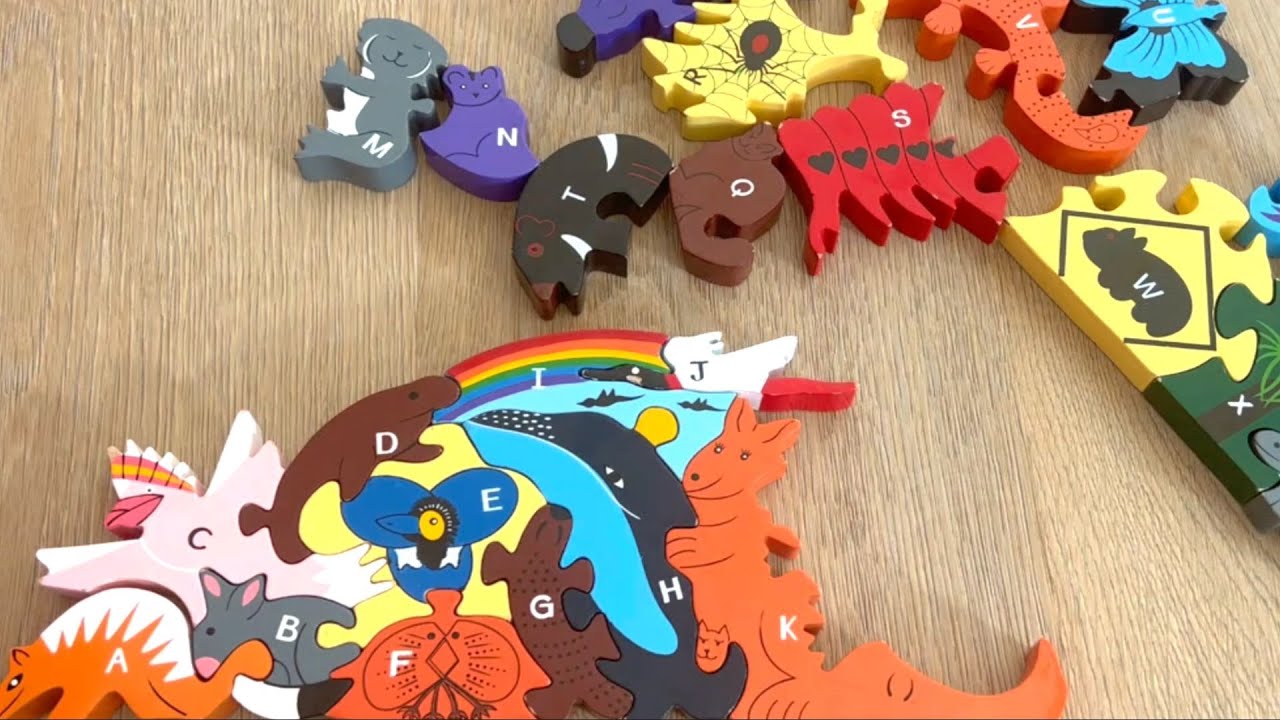 ABC Animal Puzzle | Australian Alphabet Animals