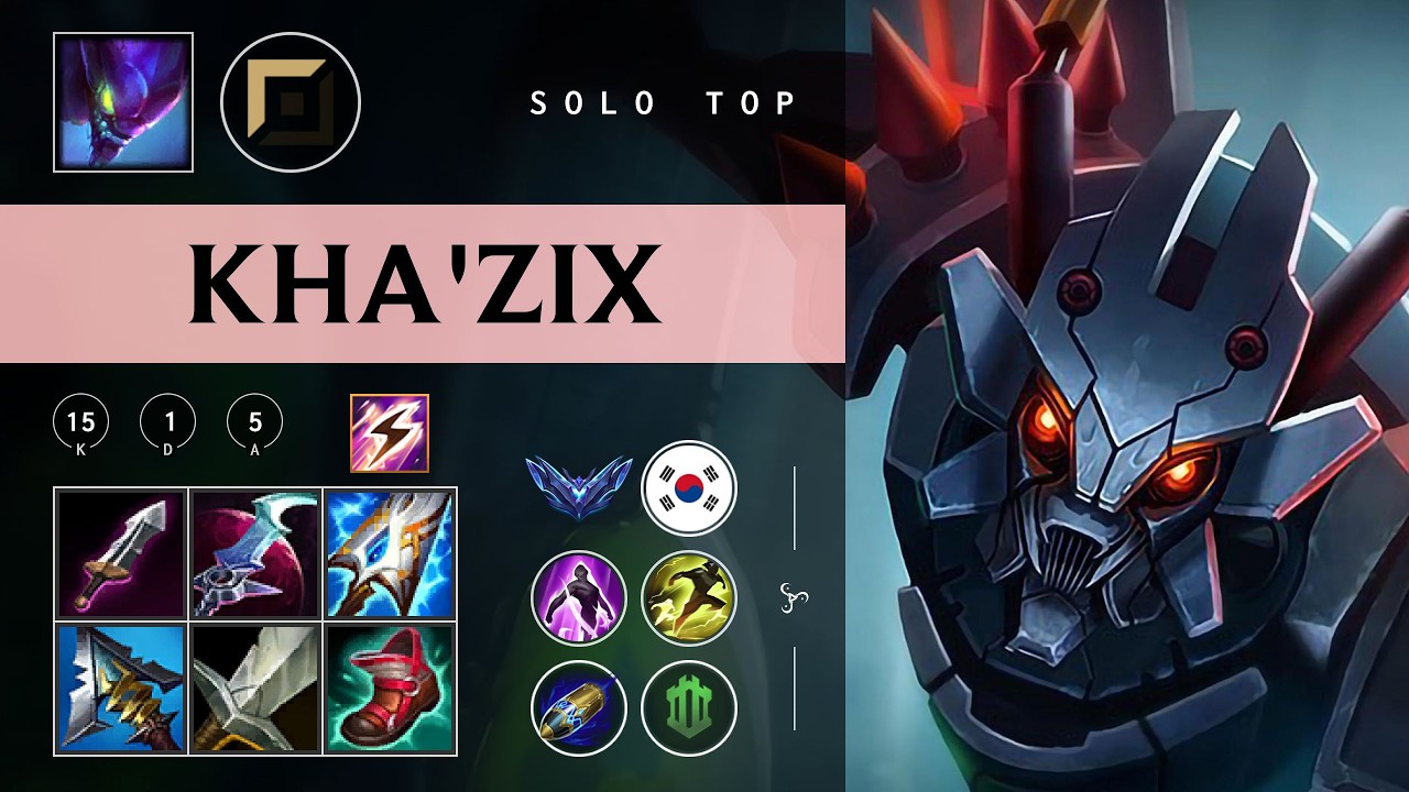 Kha'Zix Top vs Jax - KR Diamond Patch 26.03