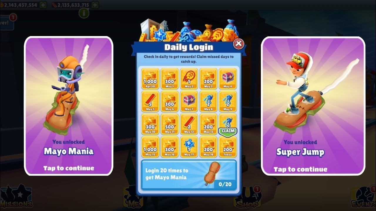 Subway Surfers Upcoming Mayo Mania Calendar 2024 Subway Surfers World Tour Underwater 2024 Calendar