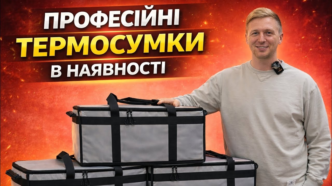 Професійні термосумки в наявності 