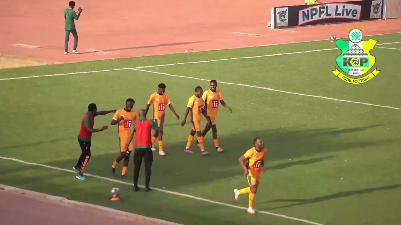 KPTV: KANO PILLARS 3-0 NASARAWA UTD ALL THE GOALS