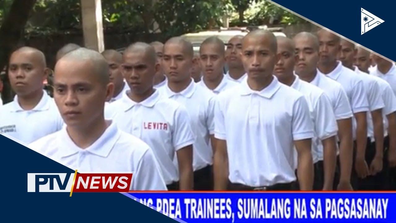 Bagong batch ng PDEA trainees, sumalang na sapagsasanay
