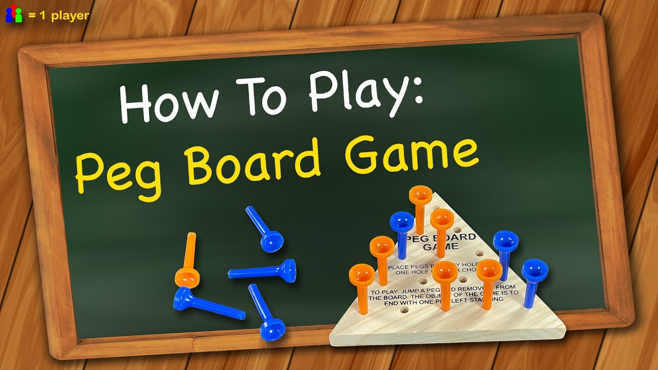How to play Peg Board Game
