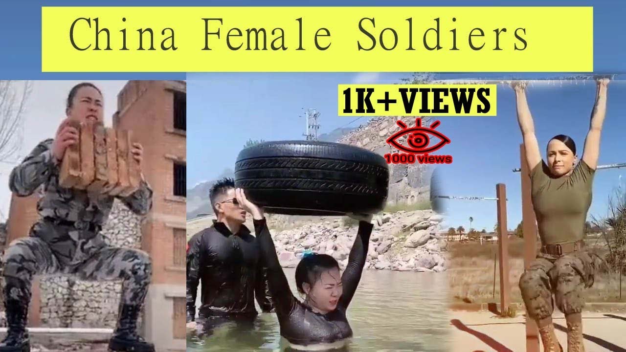 Training of Soldier Girls |Female Chinese soldiers|China