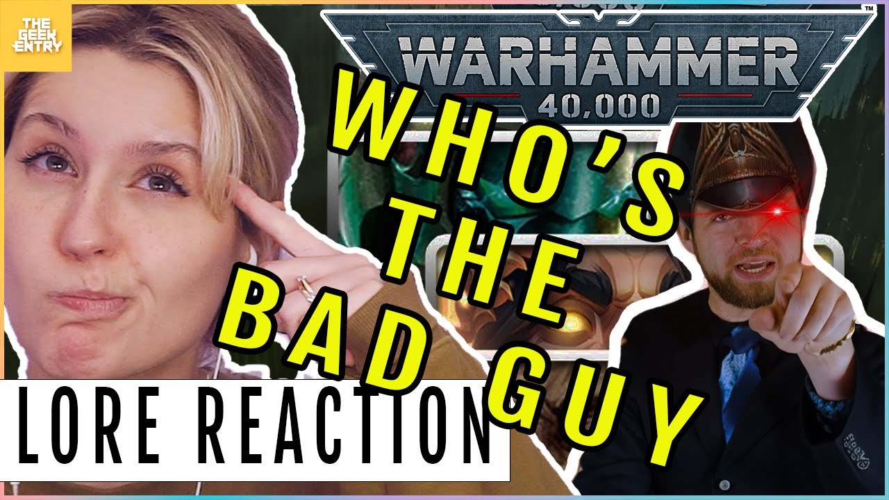 Reacting to Bricky's Timeline of Warhammer 40K Lore
