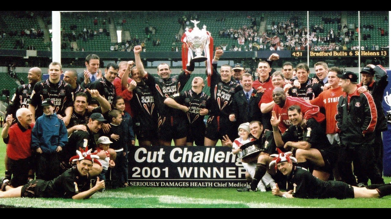 St Helens vs Bradford - Challenge Cup Final - 2001