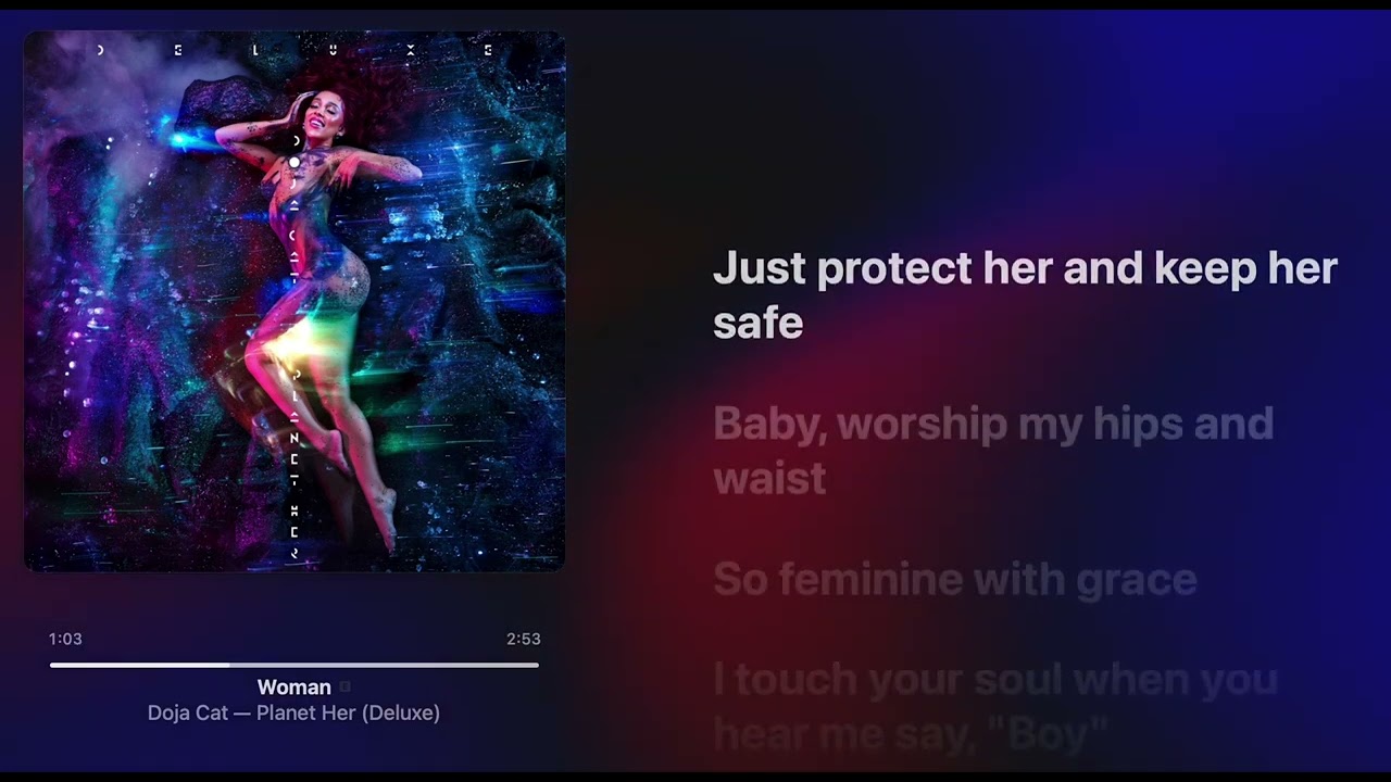 Doja Cat - Woman [ Lyrics + Hi-Res ]