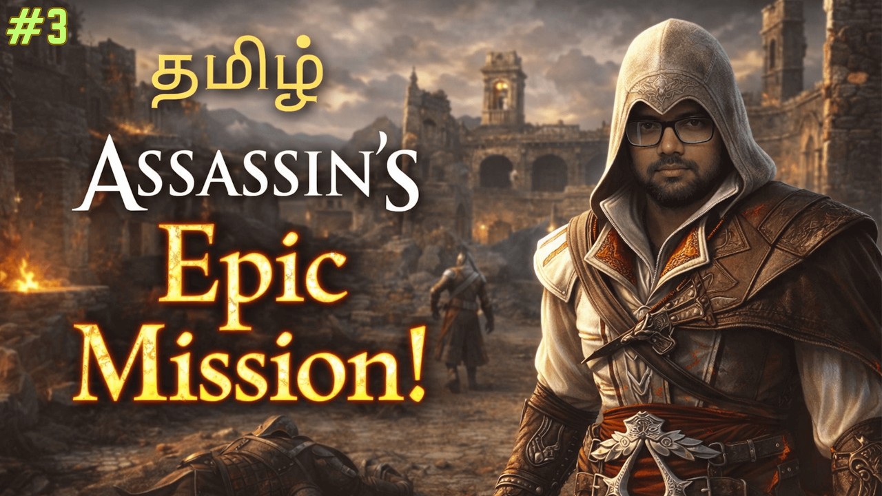 🔴 Assassin’s Creed 2 [FACECAM] LIVE Ep 3 | Ezio Revenge Mode ON! 🔥⚔️ | Tamil Gameplay #tamilgaming