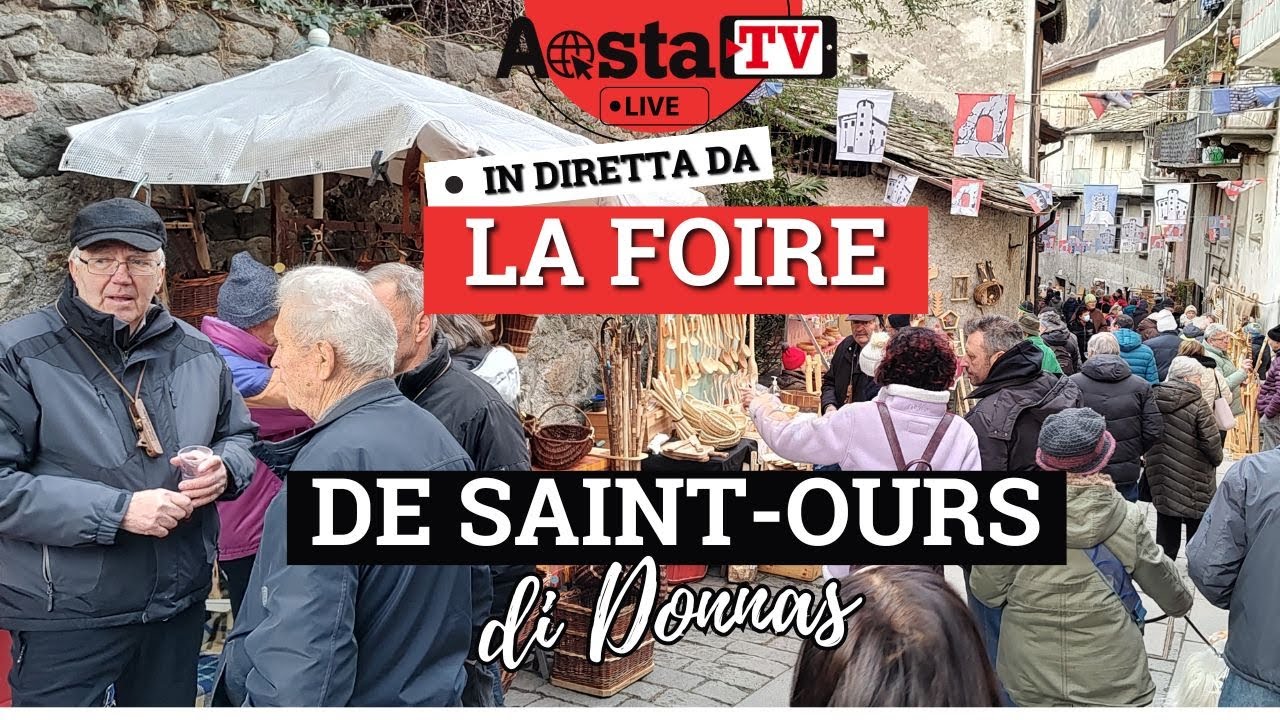 🎪 FIERA di  SANT'ORSO DI DONNAS: Gazzetta Matin LIVE, Tradizioni e Arte in Diretta! 🎨