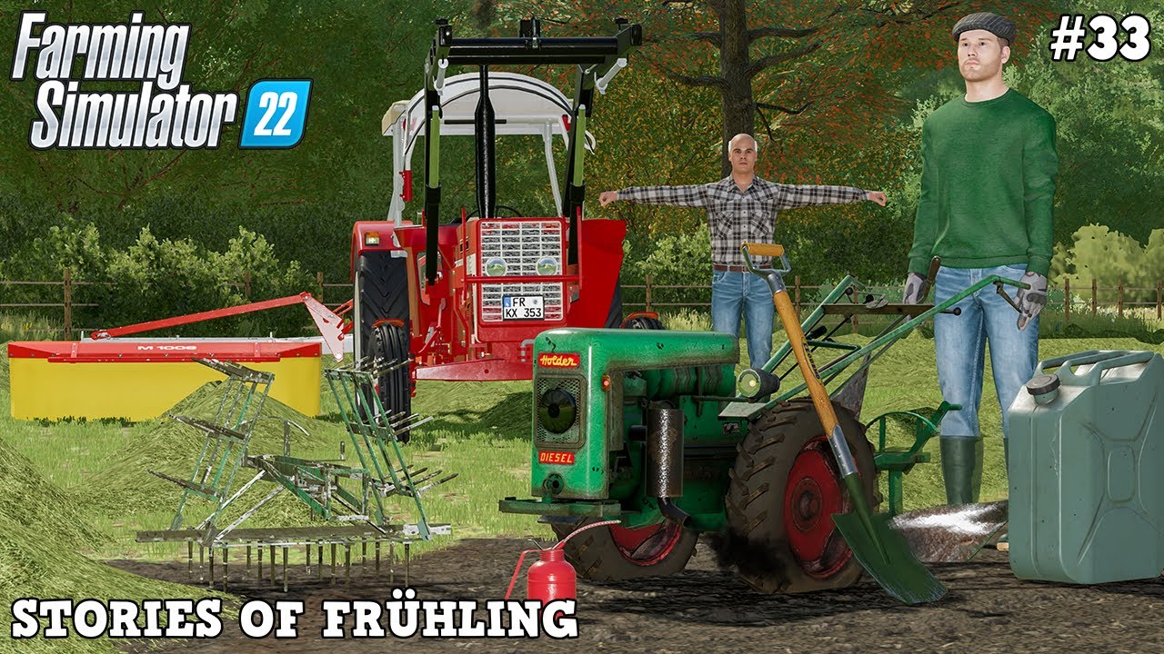 Buying new HOLDER ED II WALK-BEHIND TRACTOR & IHC 353! 🌿🚜💨 | Frühling | FS22 | Timelapse #33