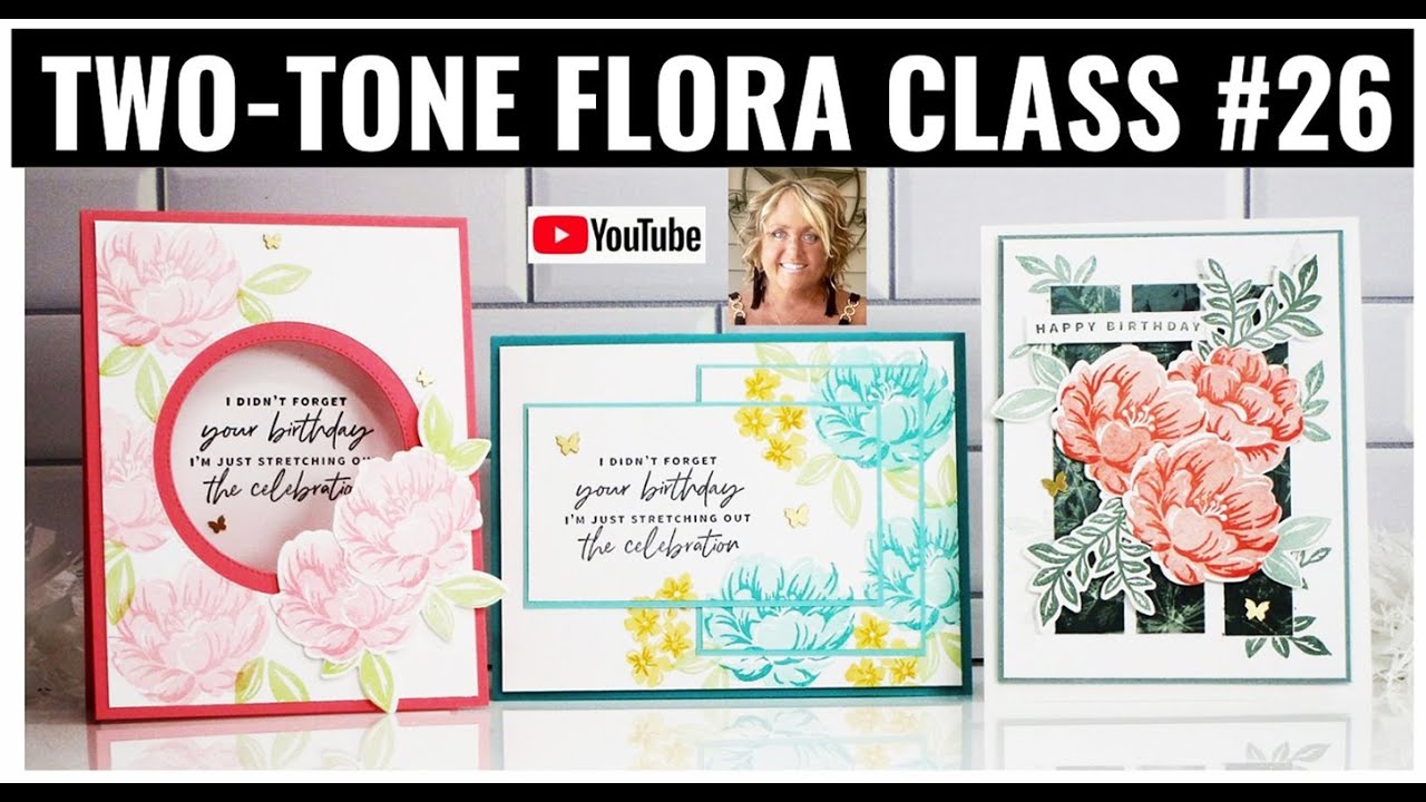 🔴 Glitter Pit  Two-Tone  Flora  Card  Class  #26