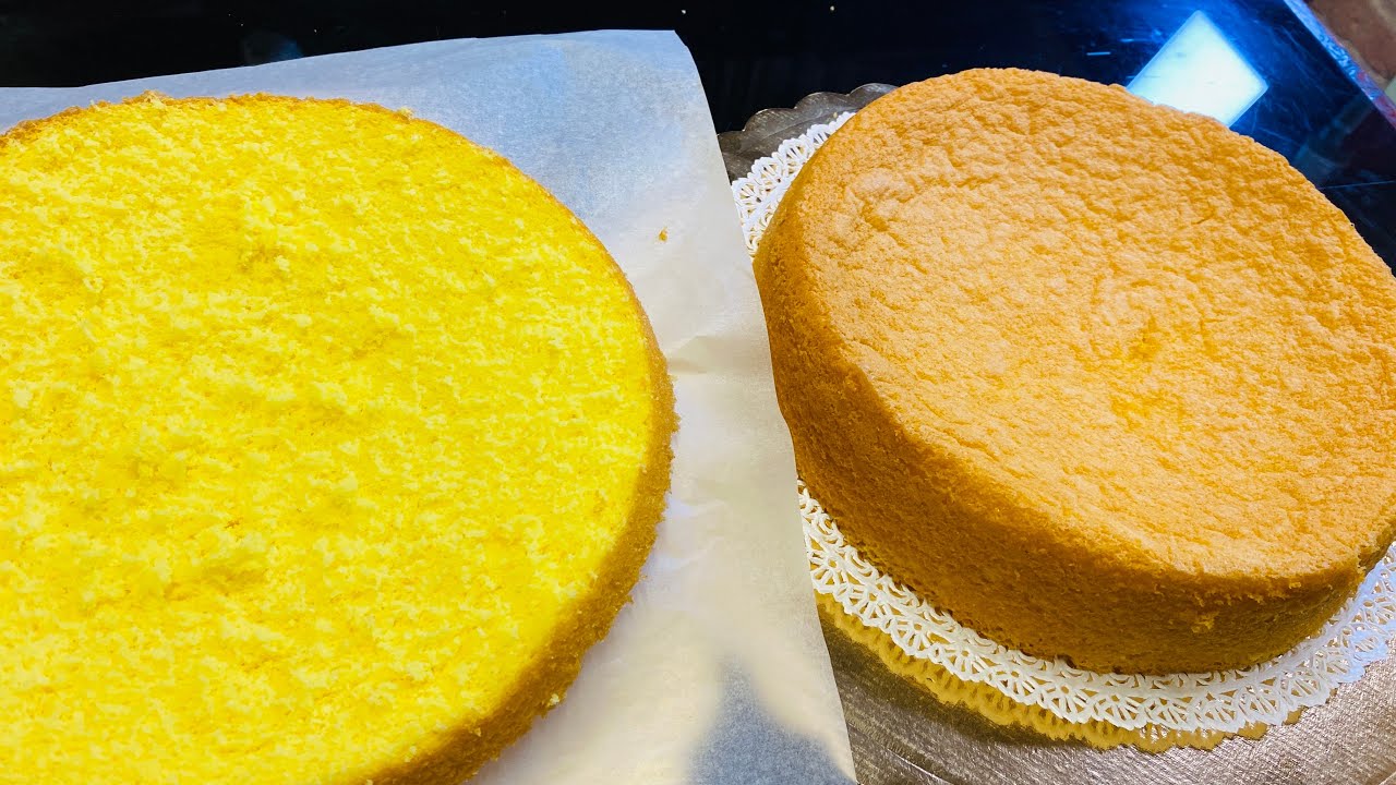 Solo tre ingredienti per un pan di Spagna perfetto ￼