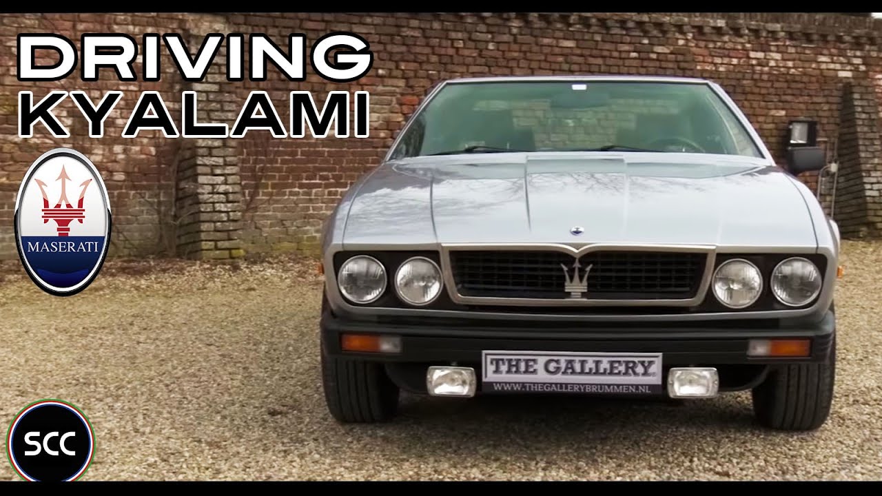 MASERATI KYALAMI 1978 - Test drive in top gear - V8 Engine sound | SCC TV