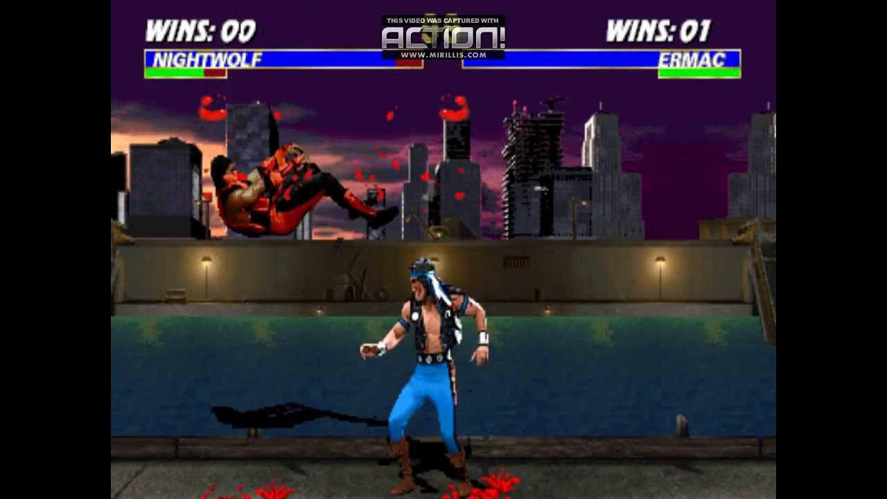 UMK3 Nightwolf 60% Combo