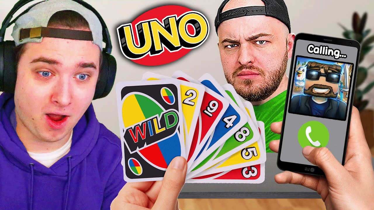 Calling my Friends for HELP in UNO!