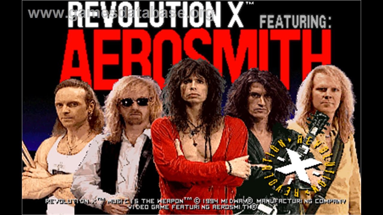 Revolution X - UTDN Title Screen