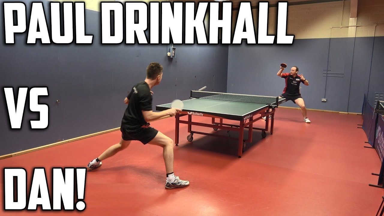 Paul Drinkhall vs TableTennisDaily's Dan!