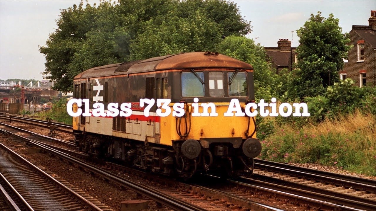 British Rail Class 73s in action