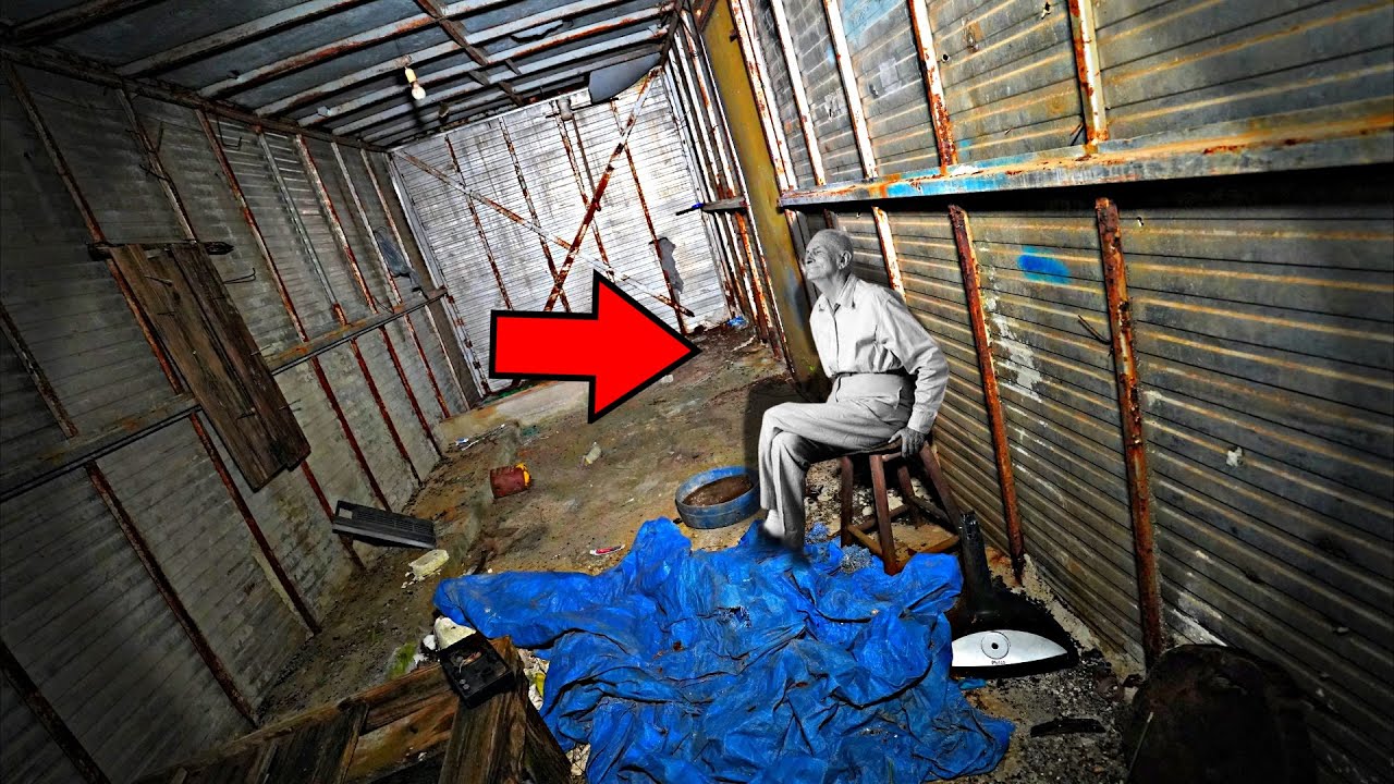 FANTASMA ESTÁ PRESO SENTADO DENTRO DO CONTAINER ASSOMBRADO!