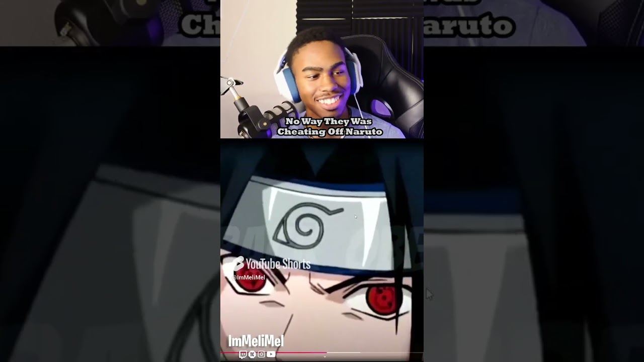 They were actually cheating off naruto 😭😭 #naruto #fyp #react #reaction #clips #naruto #shorts