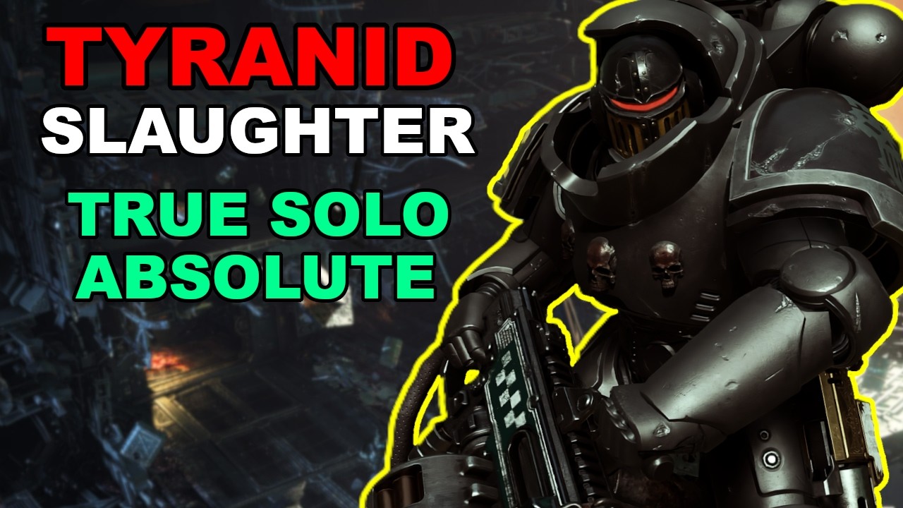 Heroic Heavy Bolter SHREDS The Tyranids (True Solo Absolute) | Space Marine 2