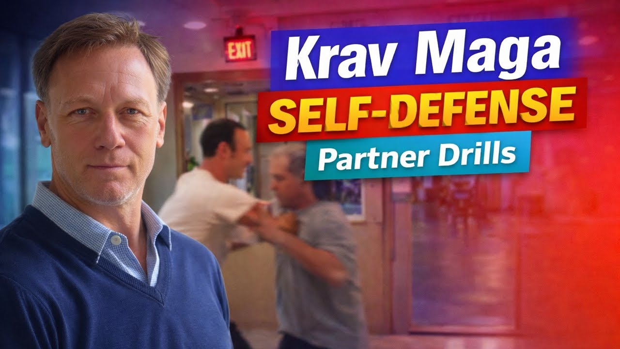 Krav Maga Self Defense Training for Beginners | Partner Drills to Defend Strikes, Grabs & Chokes
