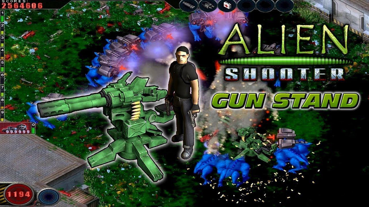 Alien Shooter. Secret Gun Stand MOD (Тир)