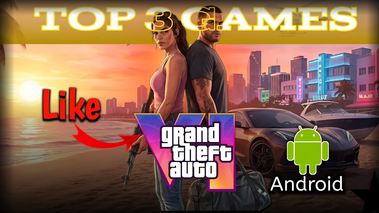 🔥 Top 3 high graphics games like gta 6 🔥| Mobile | Android | #gta6 #games #mobilegame @Wishagame