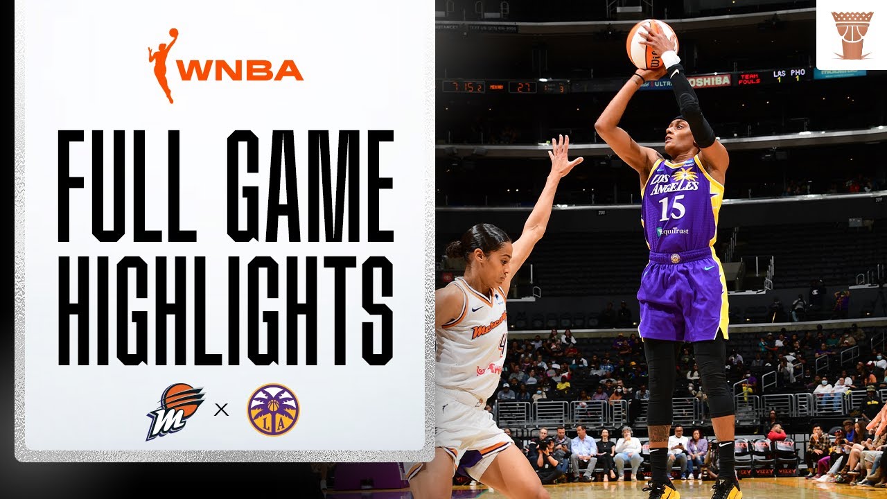PHOENIX MERCURY vs. LOS ANGELES SPARKS | FULL GAME HIGHLIGHTS | May 25, 2022