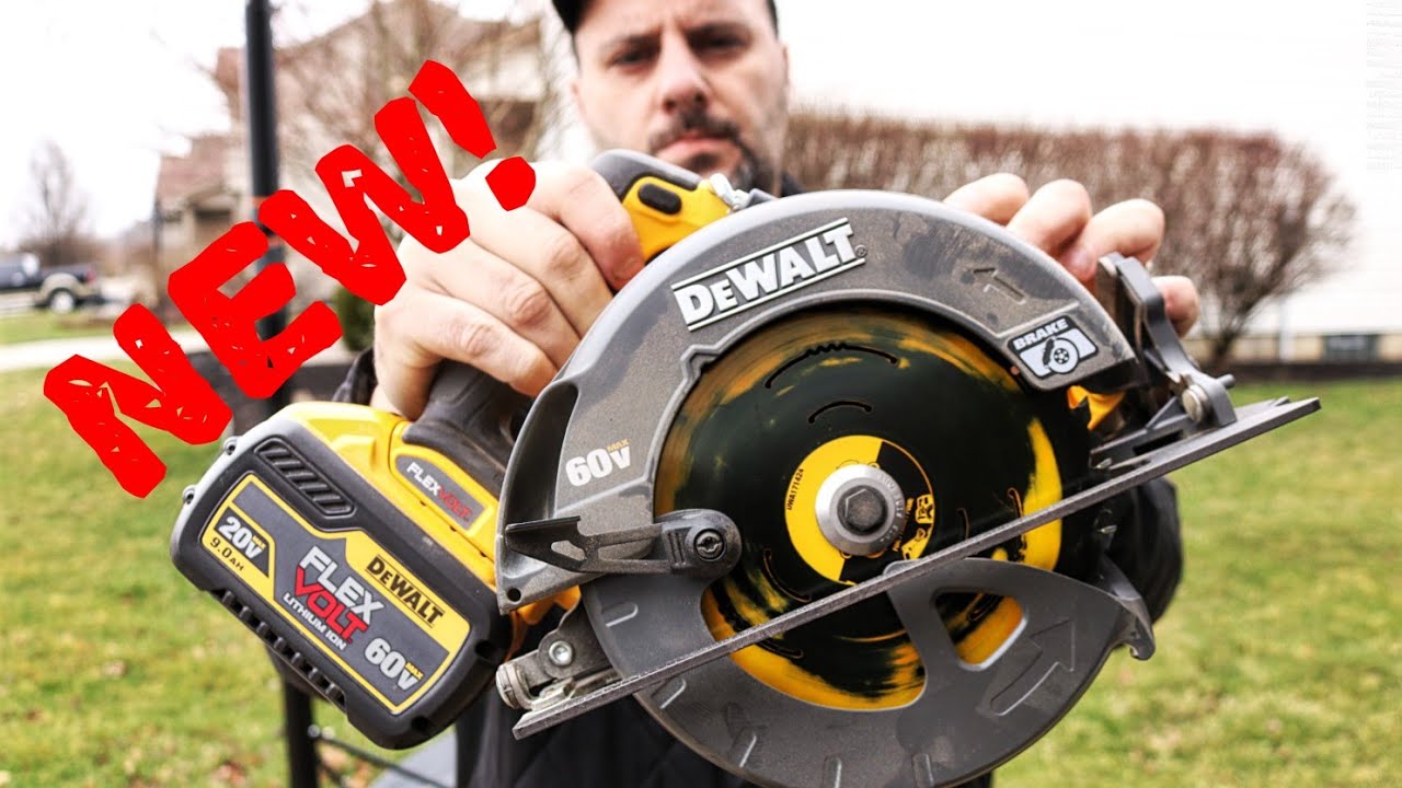 All New Dewalt 60 Volt Max Flexvolt 7-1/4