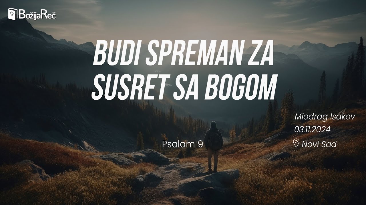 Budi spreman za susret sa Bogom