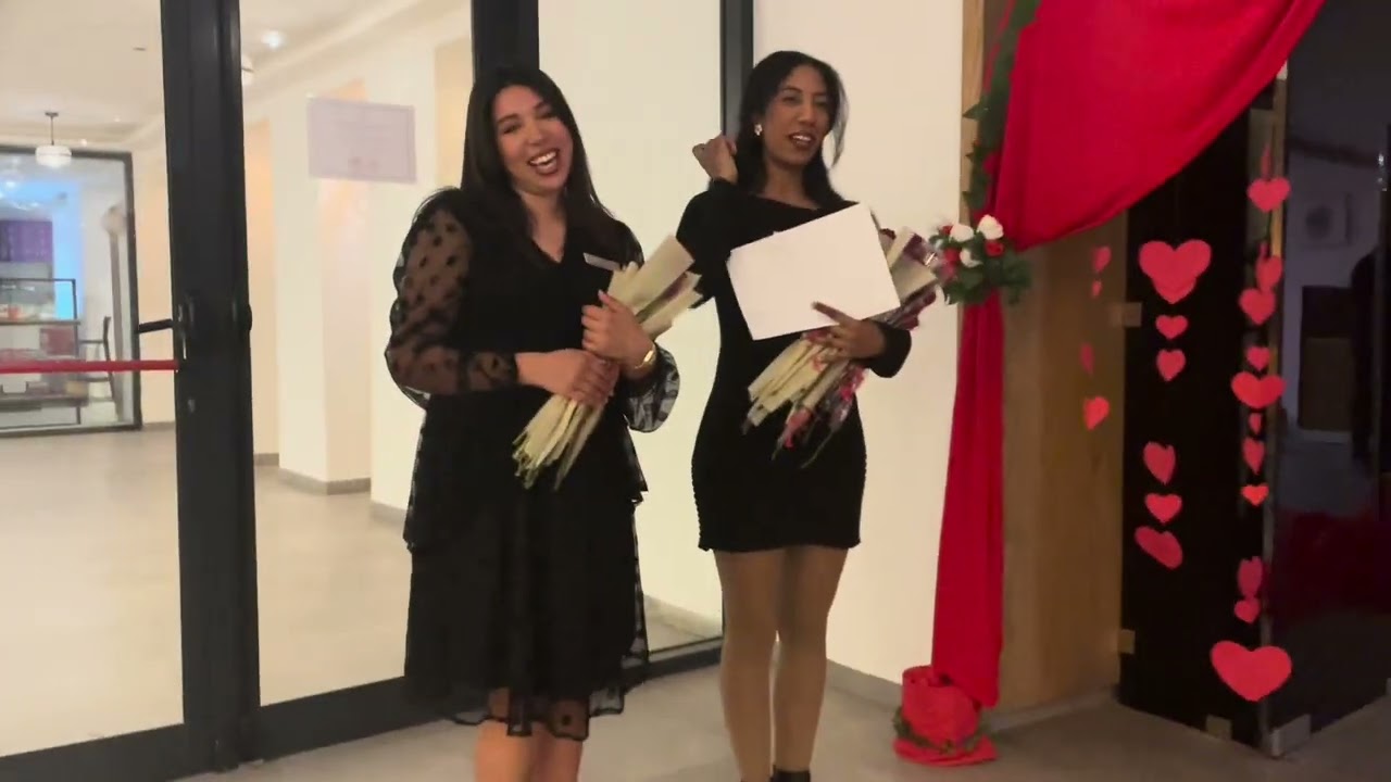 Valentines night at the Hilton Hotel Skanes África 