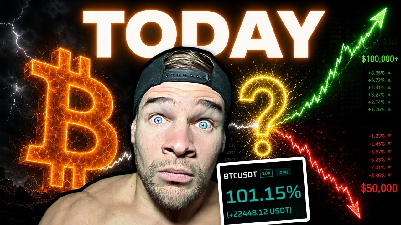 🚨 Bitcoin Is About to Make Its Biggest Move Yet | LIVE