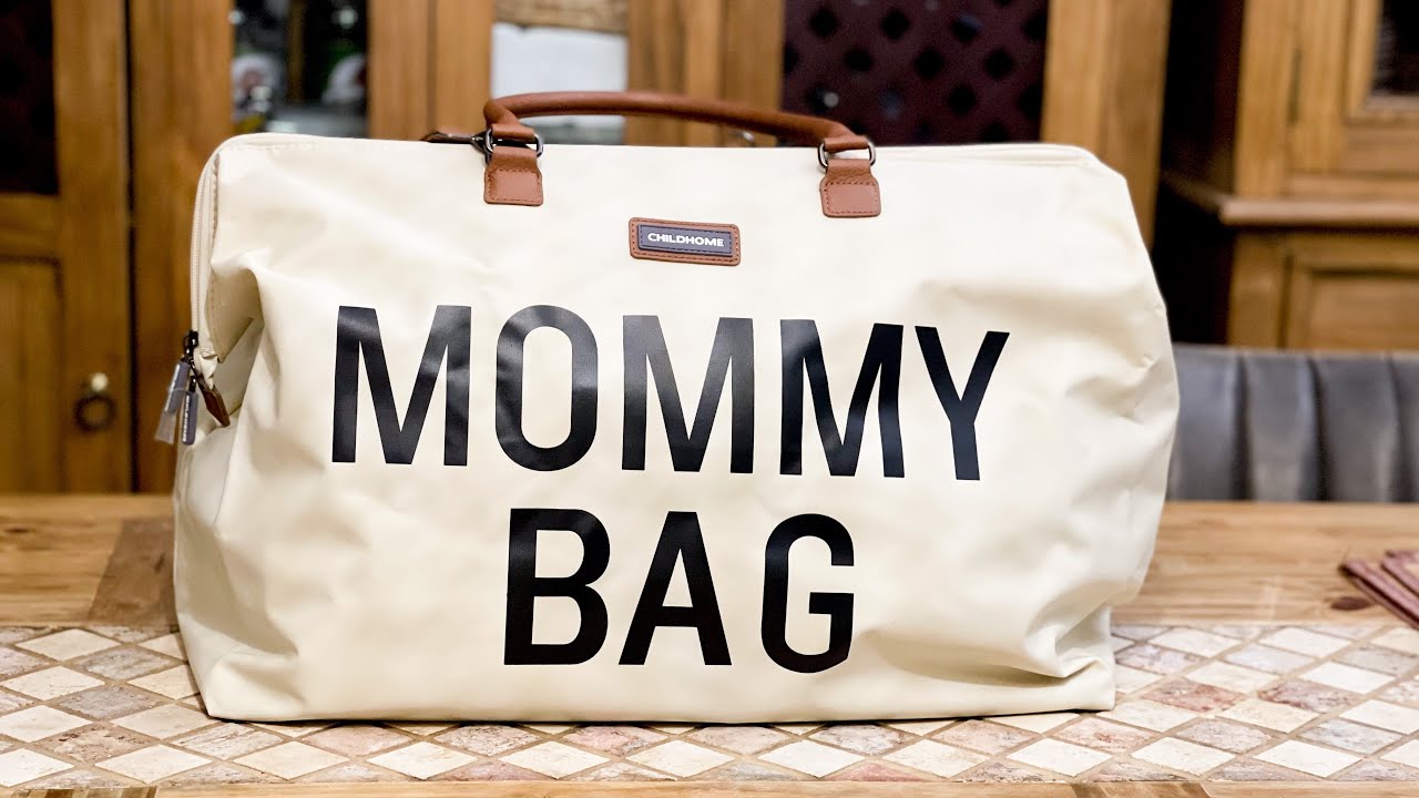 Childhome Mommy bag | What can fit inside and ways to wear it.