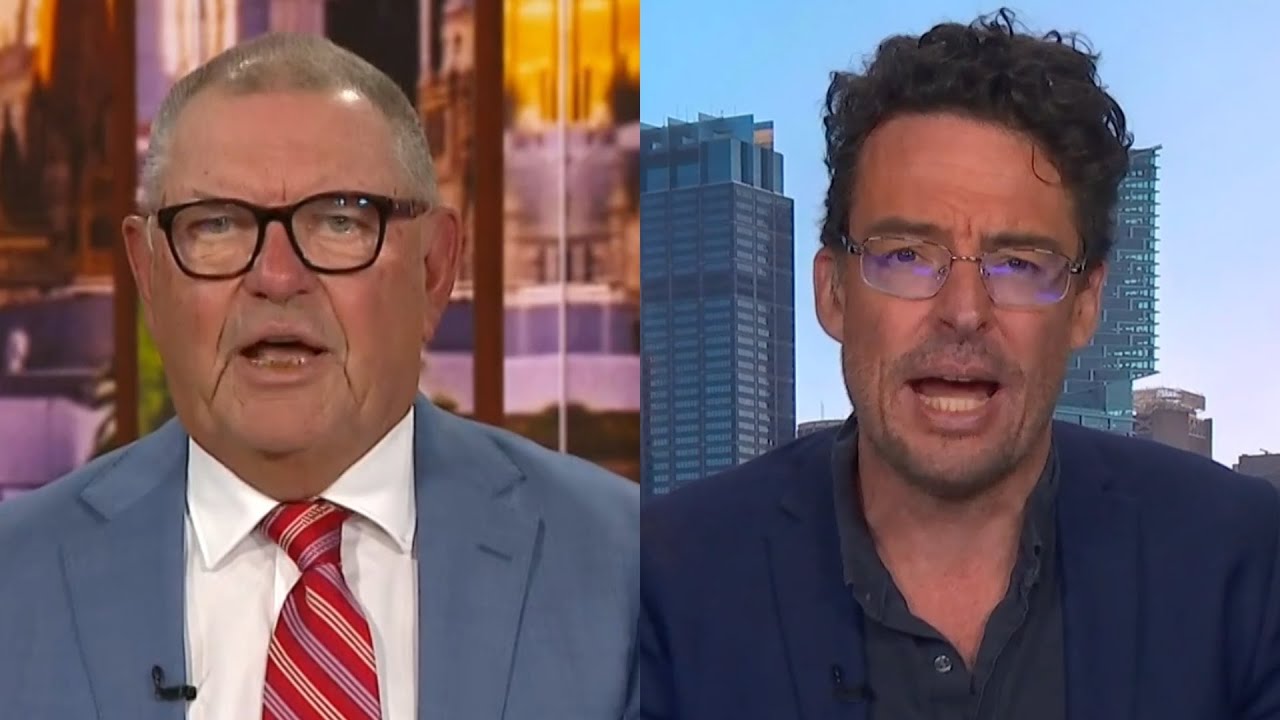 Sky News host clashes with guest on claim Australia was first to back US strikes