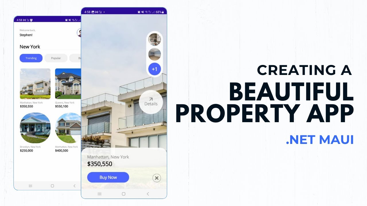 Beautiful Property App In .Net MAUI - .NET MAUI Tutorial Step-by-Step | 4K