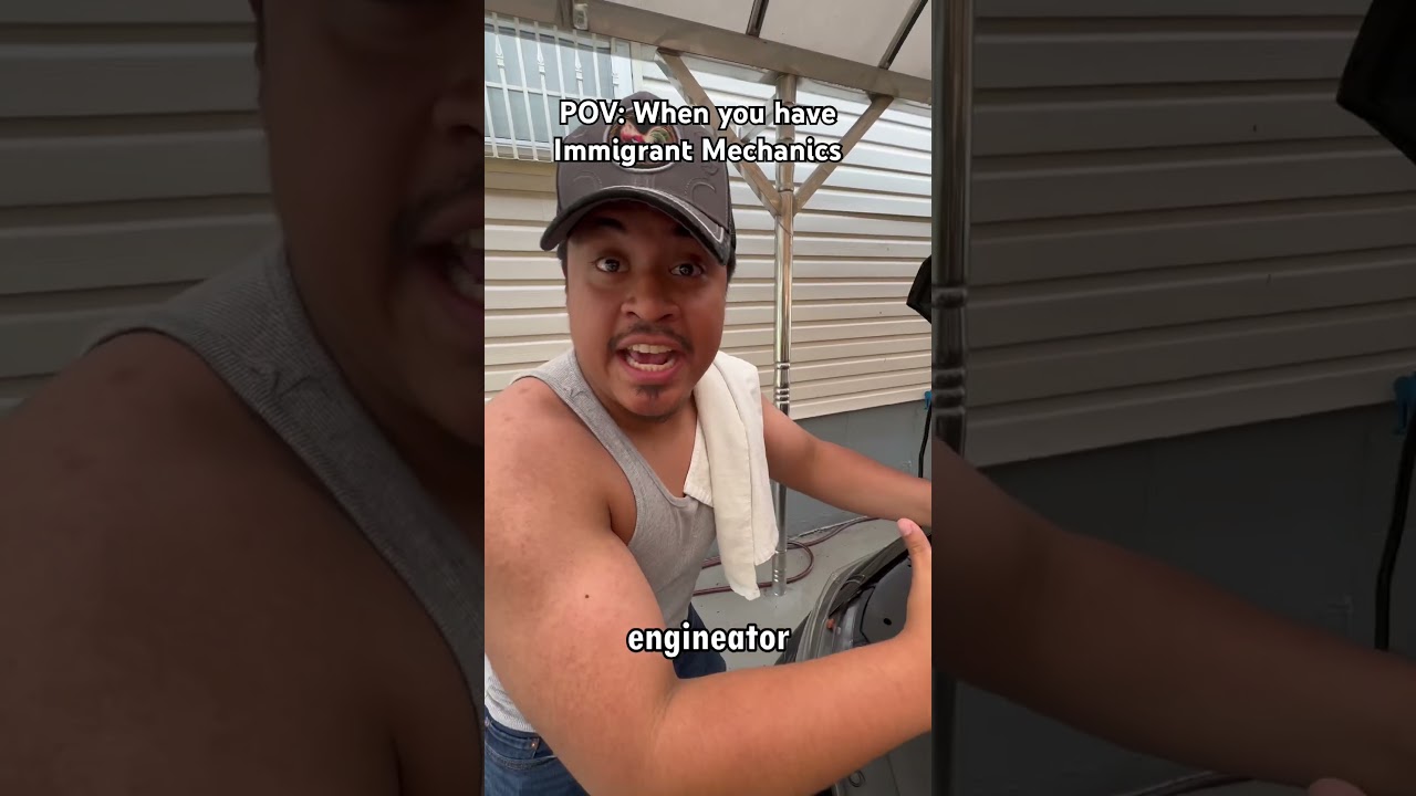 When you have Immigrant Mechanics #immigrants #indian #hispanic #comedy