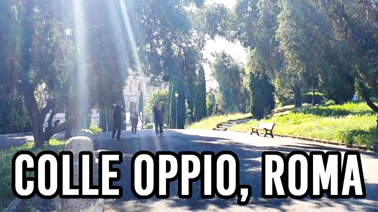 Parco del Colle Oppio, Roma, al Colosseo