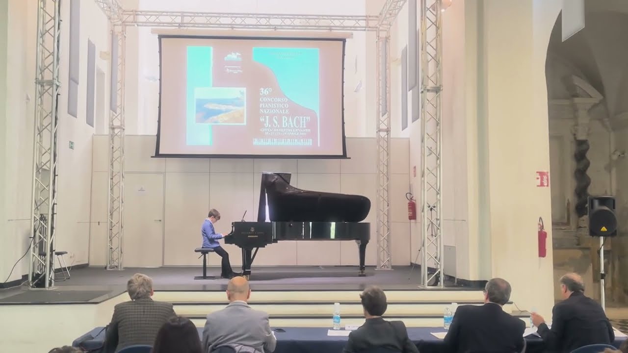 Adrian Burlak (8 anni) Concorso Pianistico “J. S. Bach” (Sestri Levante, Italia) 2023