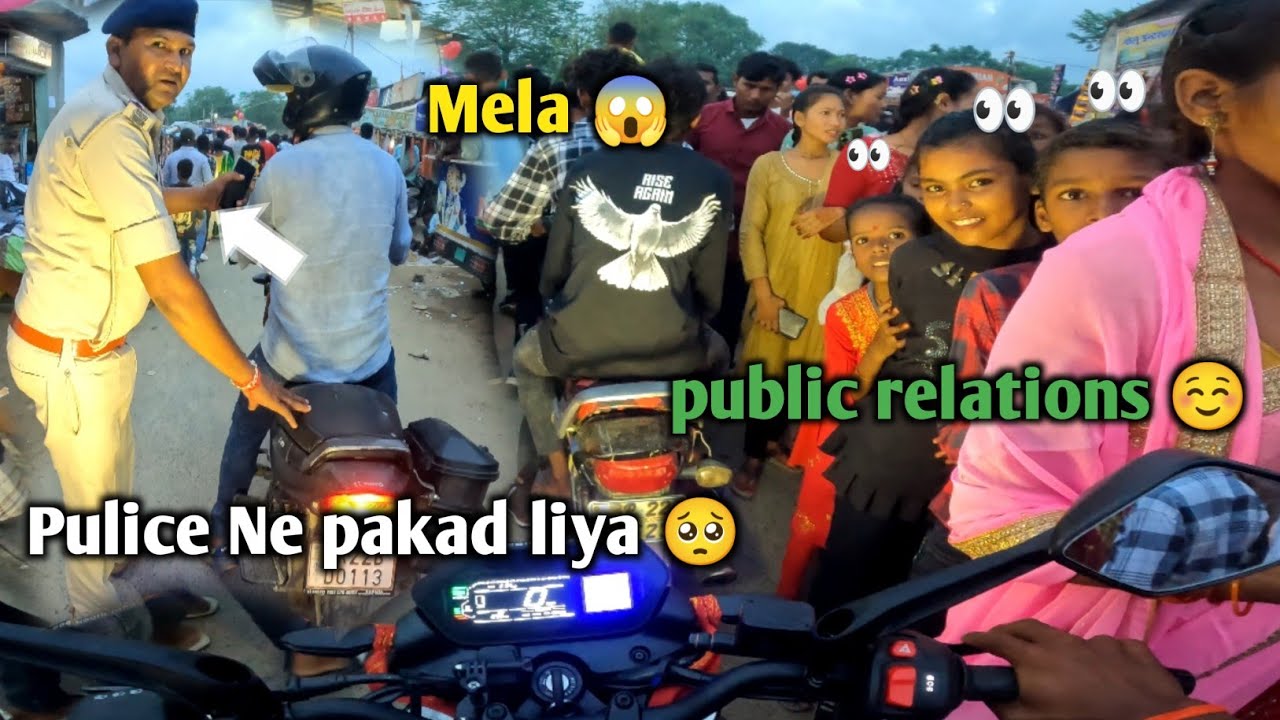 mela reaction on my bike ns400 | Missroli me mela Bhenkar wala laga hai😱 #reaction @pukirider7410