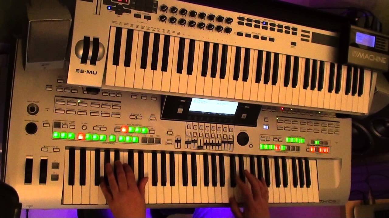 aurora - Nova   Remix on Tyros 3 with vst plugins