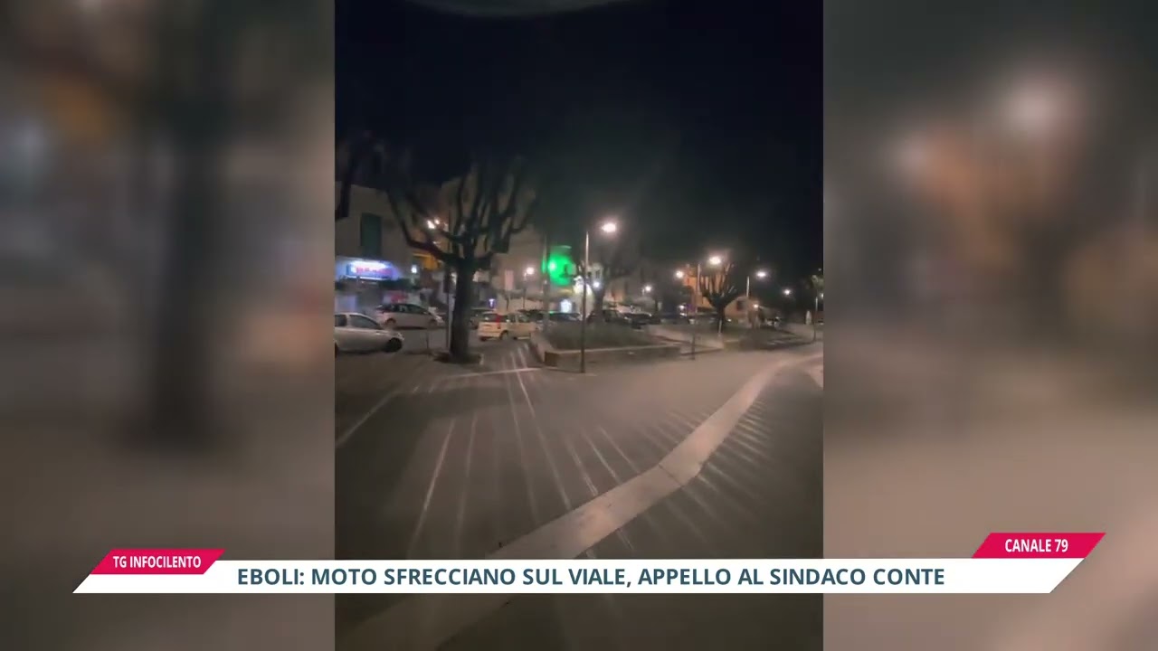 Eboli, moto sfrecciano lungo Viale Amendola: cittadini esasperati chiedono interventi al sindaco