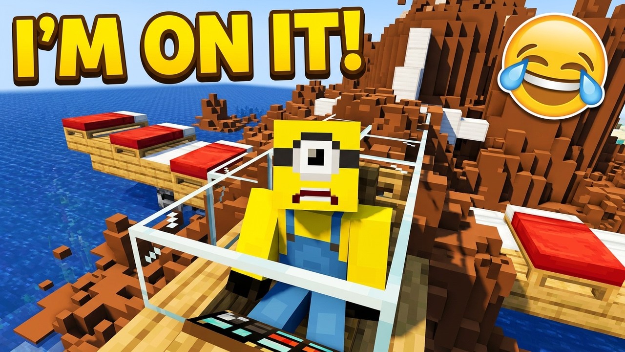 САМЫЙ ДИКАЯ ШАЛЬНАЯ ШАЛЬ В Minecraft 2025: Шоколадная катастрофа и спасение от авиакатастрофы!