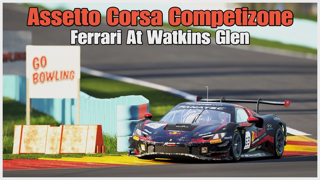 - Assetto Corsa Competizone - Ferrari Watkins Glen TVReplay -