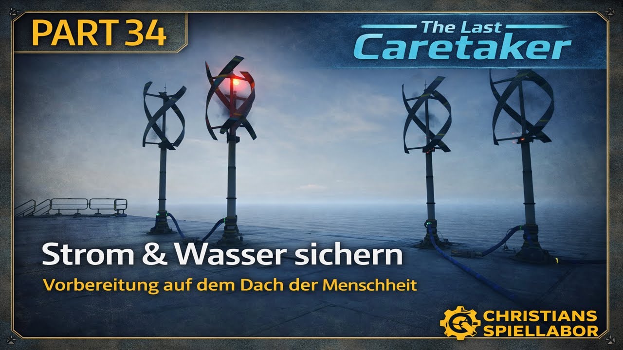 Strom & Wasser sichern | Vorbereitung auf dem Dach des Lazaruskomplex | The Last Caretaker #34
