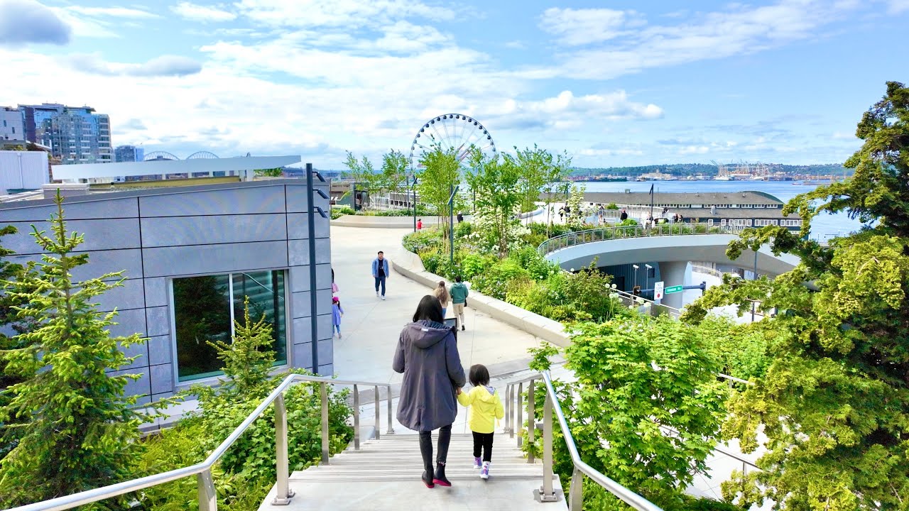 Pike Place Market Walking Tour | Limited Vehicle Access | Victor Steinbrueck Park & Overlook Walk ☕️