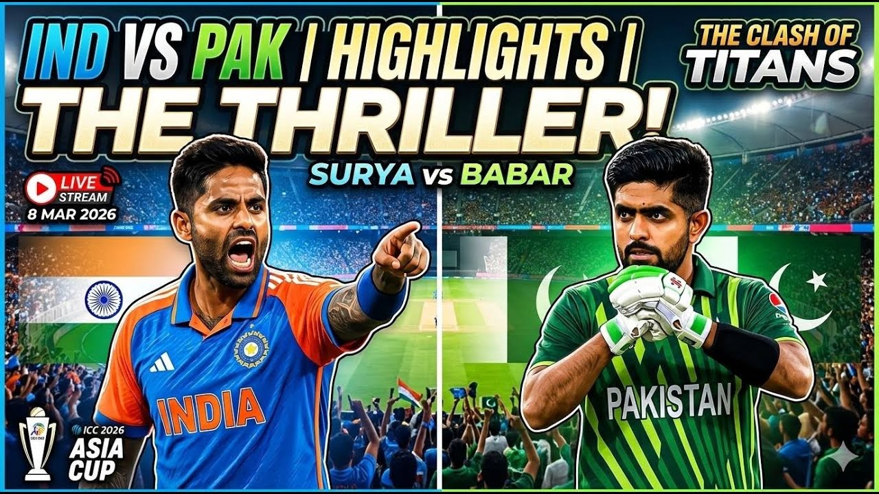 🇮🇳 India vs 🇵🇰 Pakistan Live cricket match RC24 #shorts
