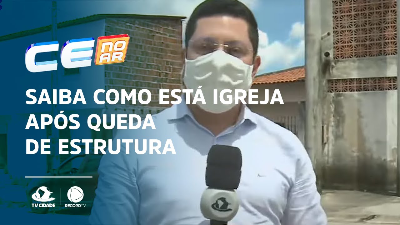 Saiba como está igreja após queda de estrutura