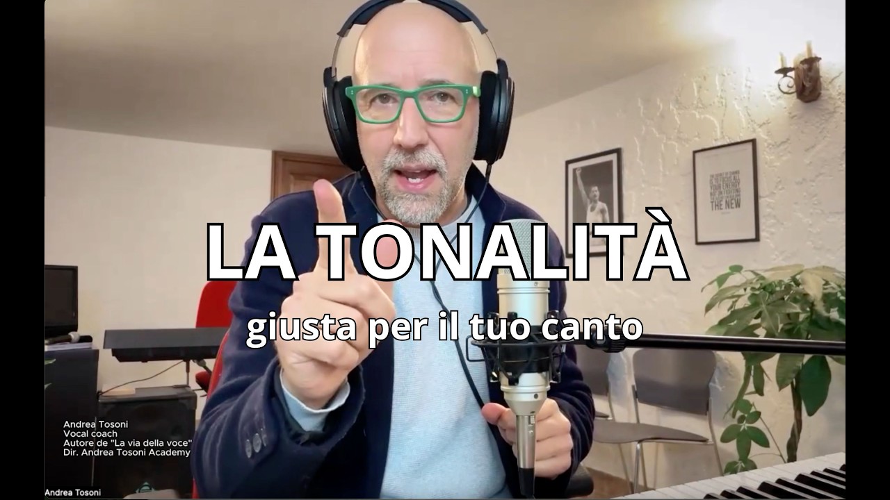 Stai cantando nella tonalità sbagliata? Sai qual è la tonalità giusta per il tuo canto?