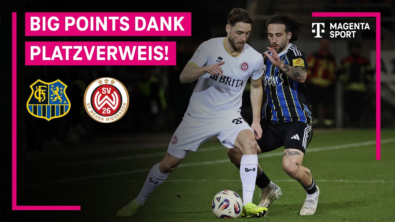 1. FC Saarbrücken - SV Wehen Wiesbaden, Highlights mit Live-Kommentar | 3. Liga | MAGENTA SPORT